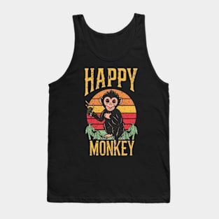 Happy Monkey Tank Top